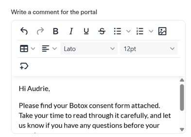 How to share documents securely through client portal 10