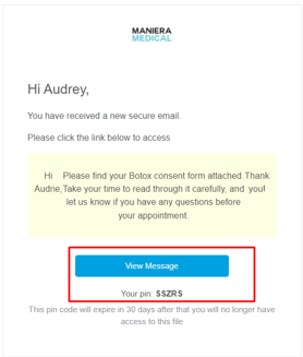 How to share documents securely through client portal 13