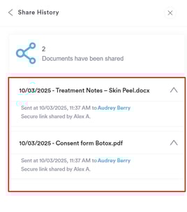 How to share documents securely through client portal 6