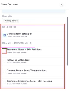 How to share documents securely through client portal 8