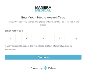 How to share forms securely through the client card13