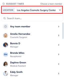 How to use suggested times in email 3