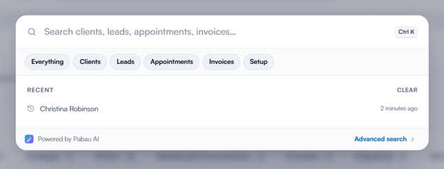 Overview of Clients and Client Card 1