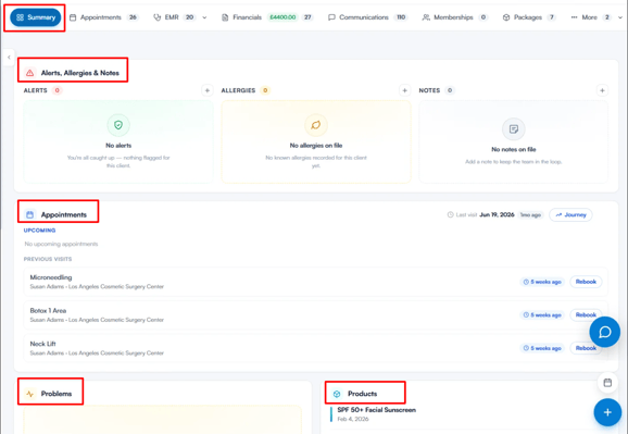 Overview of Clients and Client Card 9