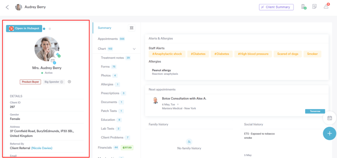 Overview of Clients and Client Card_3
