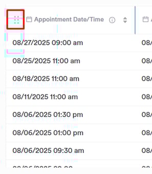 Understanding the Appointments Page4