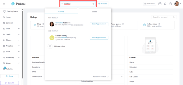 how to forward an email from the client card 1