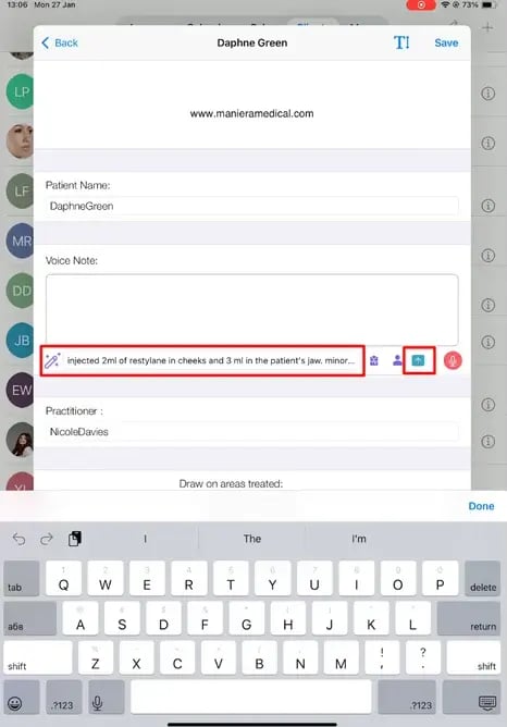 How to Use Echo AI in the Pabau GO App_5