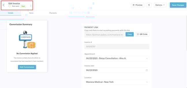 How to Add a Note to an Existing Invoice33