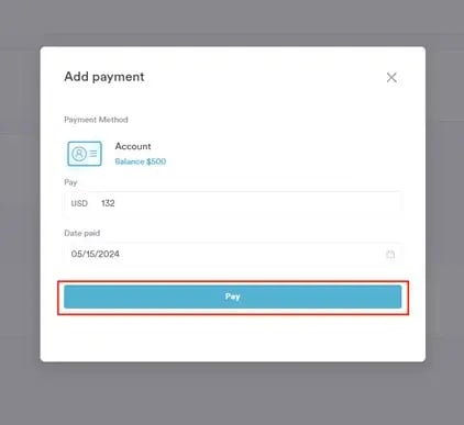 How to Allocate Money from Account Towards an Invoice_3