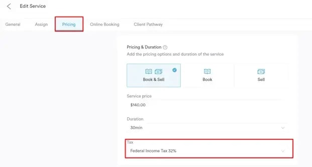 How to Assign Taxes to Services_2