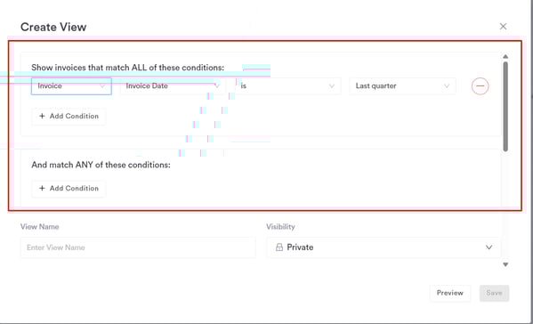 How to Create Custom Views in Invoices, Payments, and Appointments3