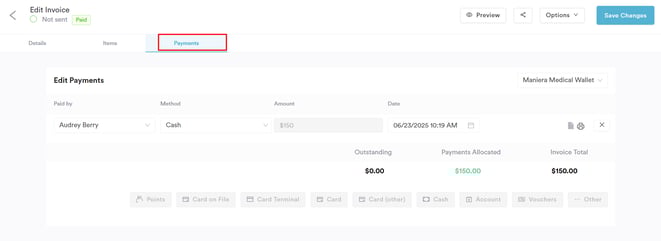 How to Edit an Invoice33