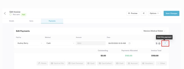 How to Edit an Invoice66