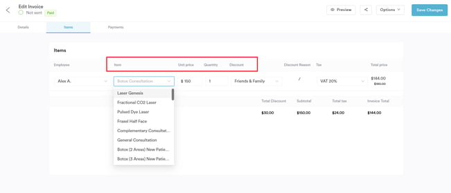 How to Edit an Invoice_5