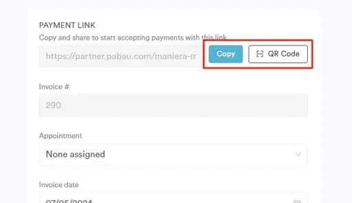 How to Generate a Payment Link and QR Code from an Invoice_7