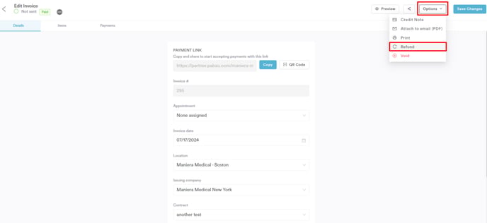 How to Refund Payments and Transfer Funds to Client Accounts_2