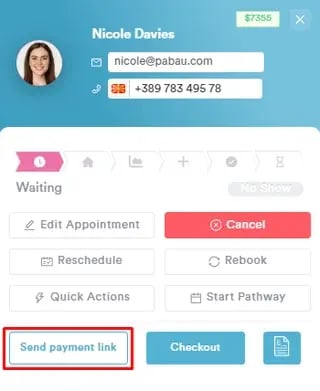 How to Send Payment Links from the Calendar_1