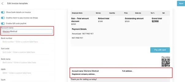 How to Set Up Bank Details in Invoice Templates_4