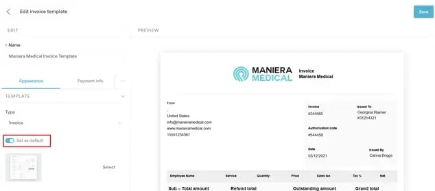 How to Set Up a Default Invoice Template_2