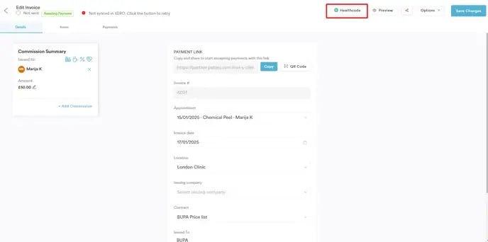 How to Submit an Invoice to Healthcode_7
