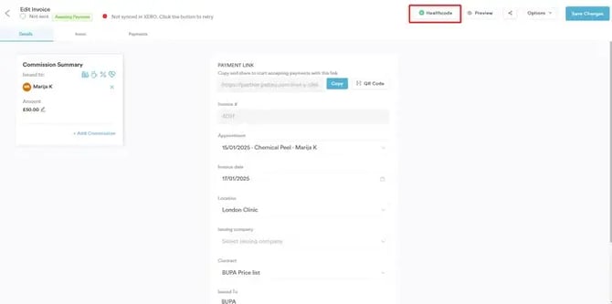 How to Submit an Invoice to Healthcode_7