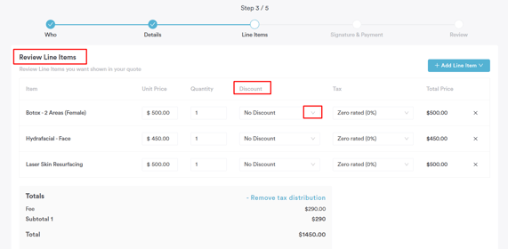 How to add custom discounts to quotes4-2