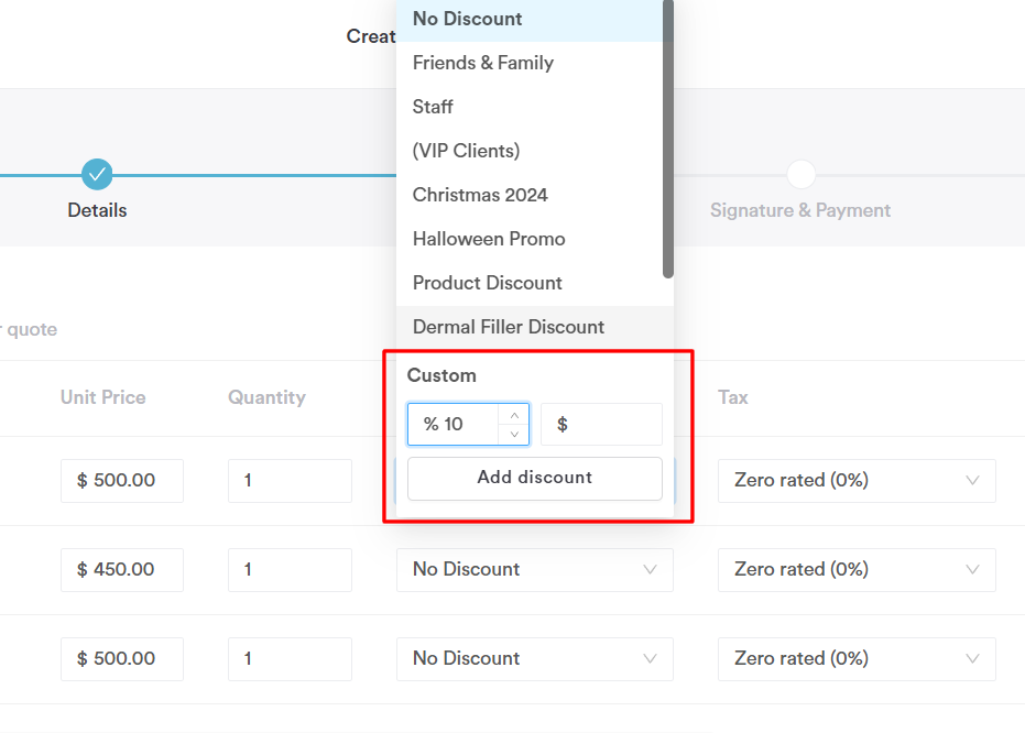 How to Apply Custom Discounts to Quotes