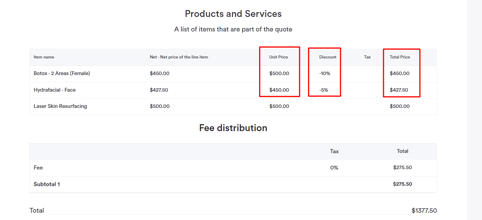 How to add custom discounts to quotes8
