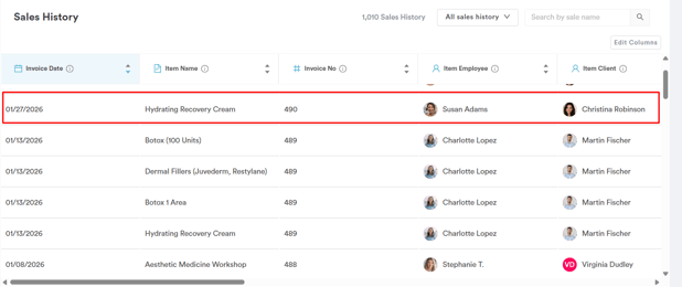 sales history page 55
