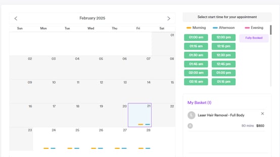 How to Book an Appointment Using a Package in the Client Portal_4