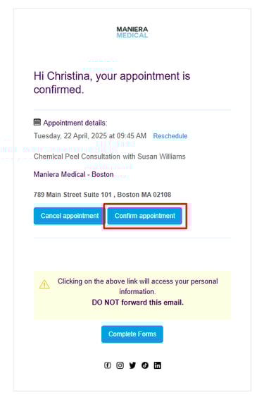 How to Confirm Your Appointment via Email or SMS_1