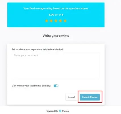 How to Leave a Review Through the Client Portal4