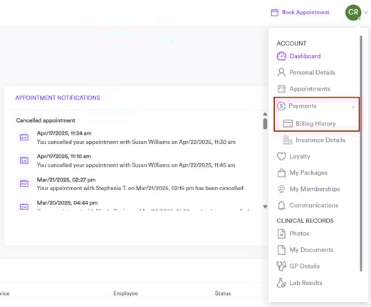 How to Pay an Unpaid Invoice via the Client Portal_2