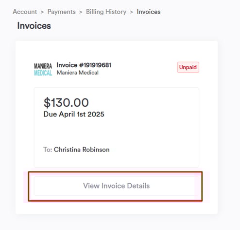 How to Pay an Unpaid Invoice via the Client Portal_4
