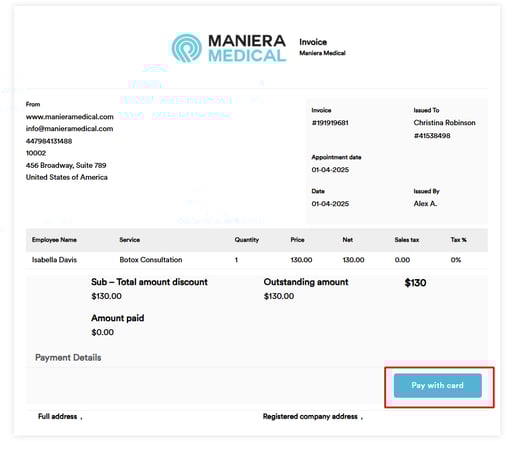 How to Pay an Unpaid Invoice via the Client Portal_5