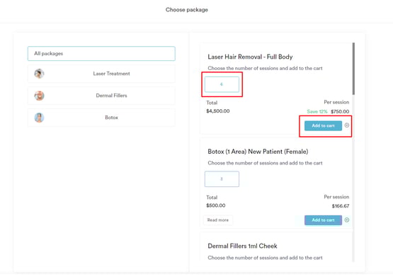 How to Purchase a Package via Online Bookings_4