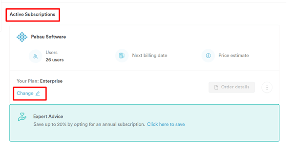 How to Upgrade Your Pabau Subscription 2