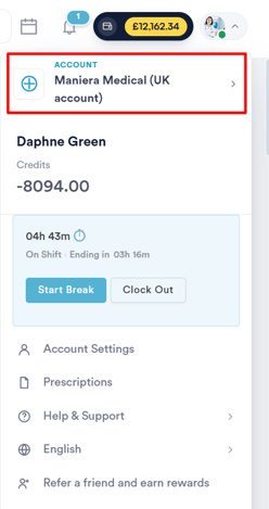How to Switch Between Pabau Accounts 2