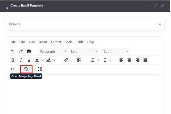 How to Add Merge Tags in Templates3