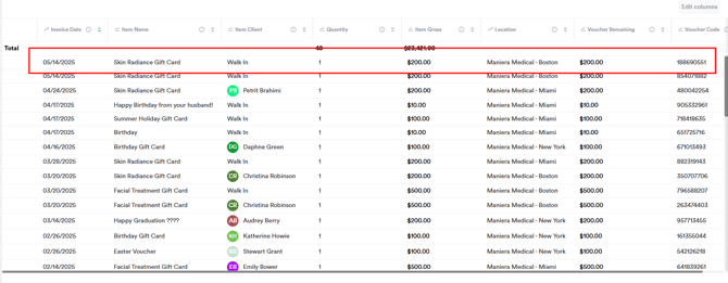 How to Find the Voucher Code Sold to a Walk-In Client_4