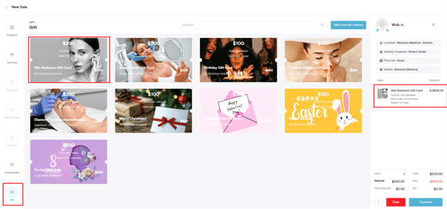 How to Sell a Gift Voucher to a Walk-In Client_3