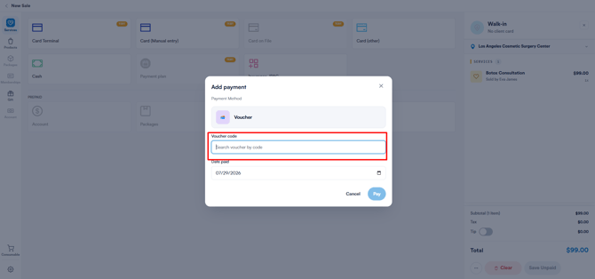 select-voucher-code-payment-method