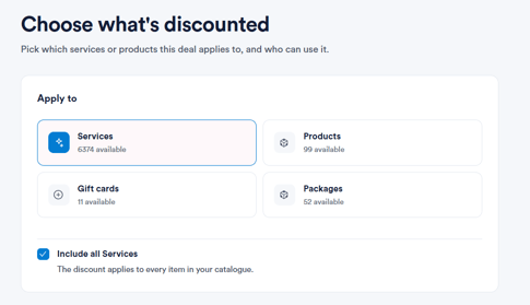 how to create a promotion (code-based) 4