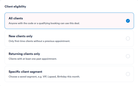 how to create a promotion (code-based) 6