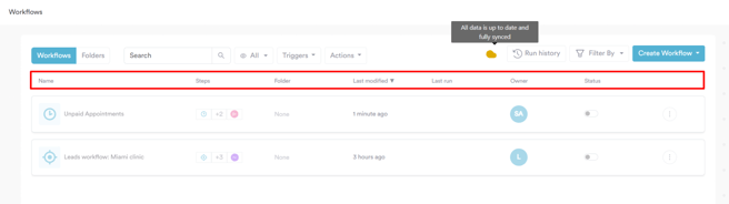 workflows 1