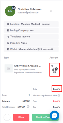 How to Use a Membership to Pay for an Appointment 4