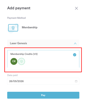How to Use a Membership to Pay for an Appointment 5