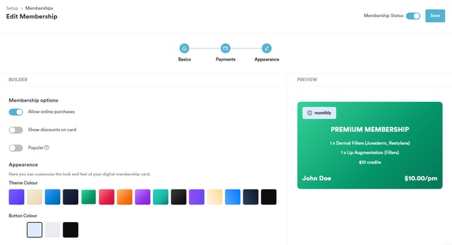 How to create a membership 9