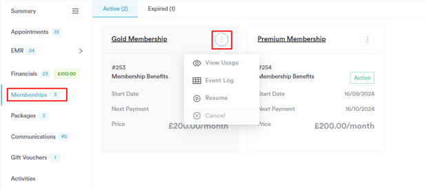 how to manage memberships new 1